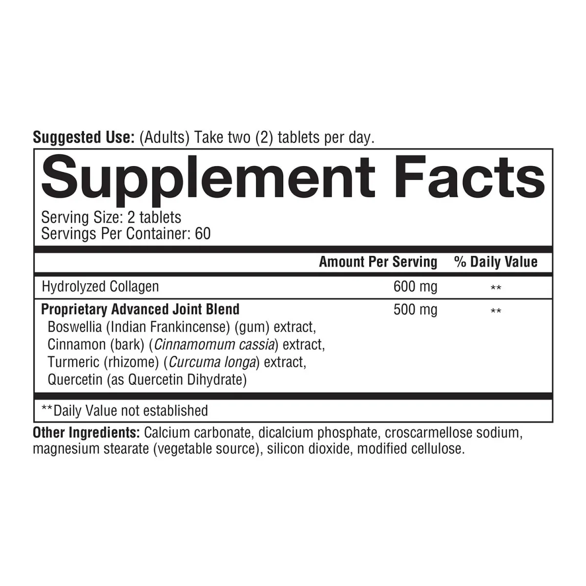 Youtheory Joint Collagen Advanced 120 Tablets - Bild 6