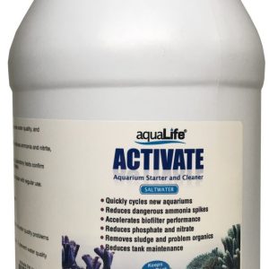 Activate Saltwater Gallon Aquarium Starter and Cleaner
