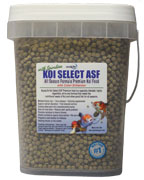 4.5 lb Koi Select Sm ASF Premium Koi Food 3.5mm
