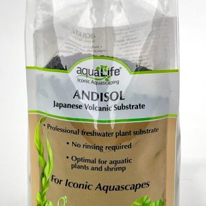 aquaLife ANDISOL 1L Fine Black Japanese Volcanic Substrate Soil price per 1L bag 10/cs