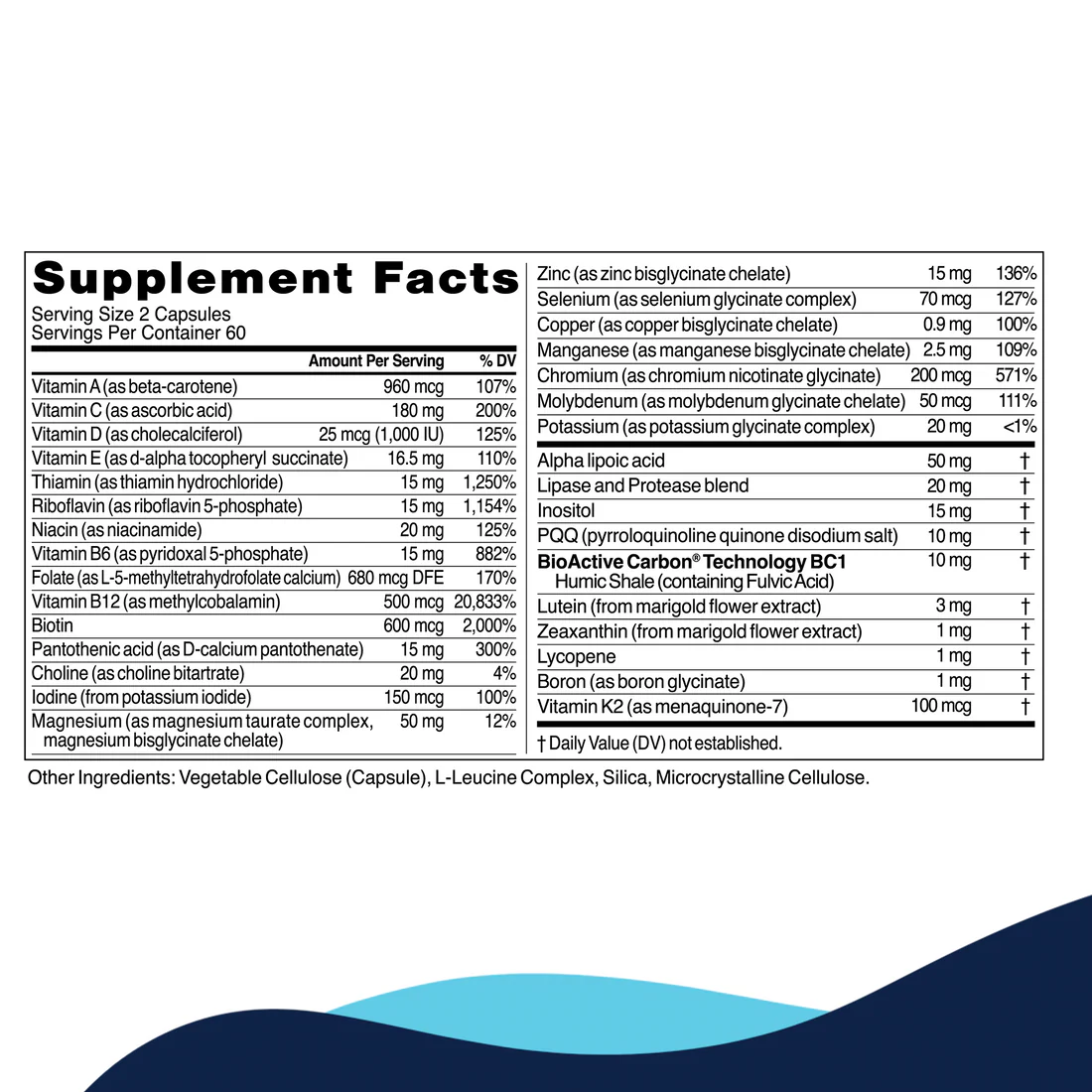 Cellcore Core Nutrients 120 capsules - Bild 5