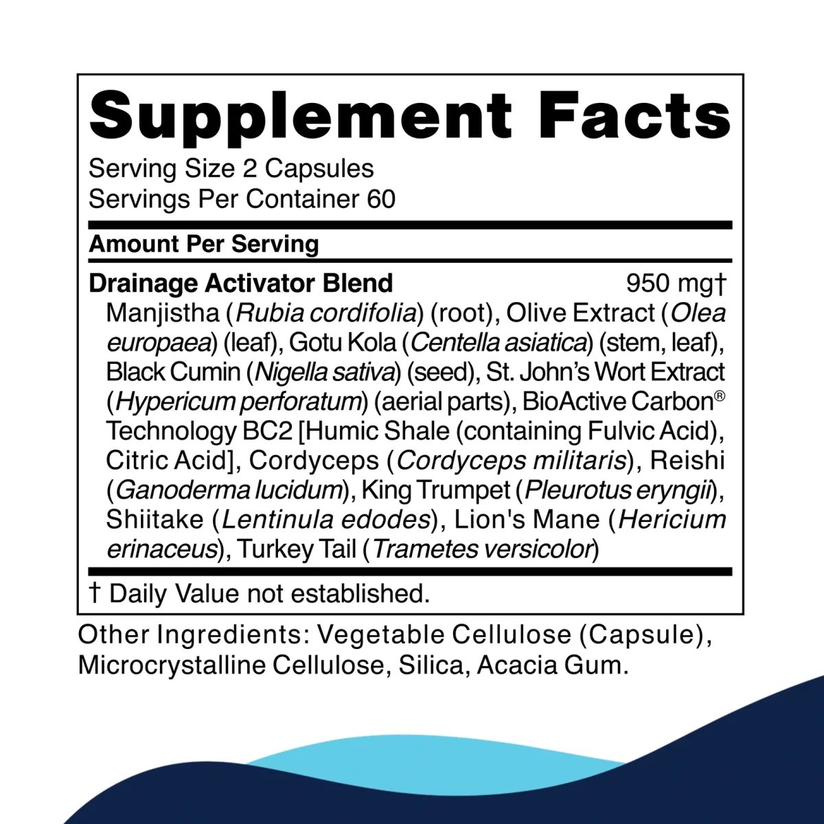 CELLCORE Drainage Activator 120 Capsules - Bild 3