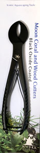 Moon Coral and Wood Cutters – Black Oxide – 10″