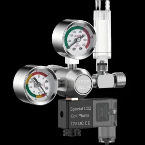 (FFF) ZRDR 2 Gauge CO₂ Regulator with Solenoid & Bubble Counter