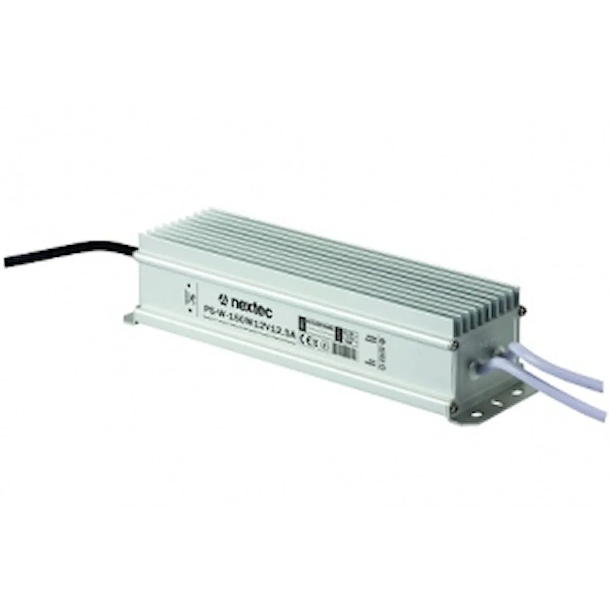Nextec elektronisk transformator 12V DC 150W IP67 - Bild 2