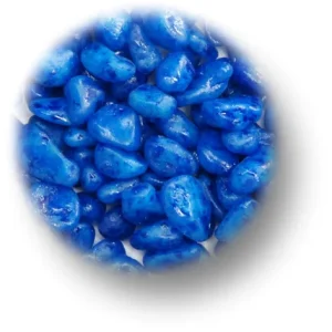 Blue Painted Gravel