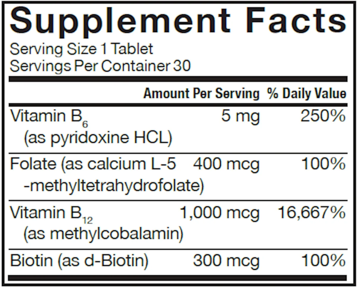 HumanN Active B-Complex 30 fast-melt tabs - Bild 4