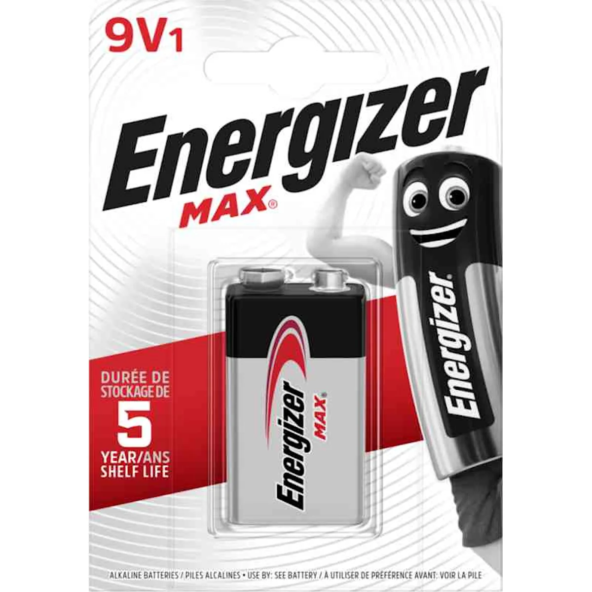 Batteri 9V 6LR61 Energizer Max - Bild 2