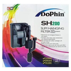 (DL) DoPhin Slim Hanging Filter SH200 (150 L/H & 30L & 2.3/2.8W)