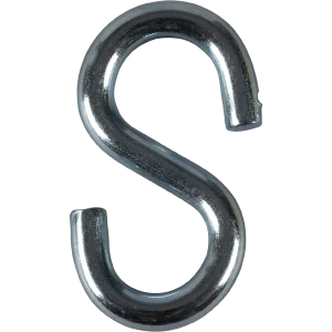S-hake blankförzinkad 4st 35x4,3mm