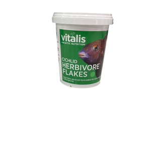 Vitalis – Cichlid Herbivore Flakes 40g